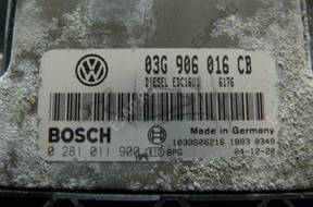 БЛОК УПРАВЛЕНИЯ VW Passat 2003 Audi 038906019GS/GL