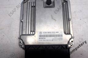 БЛОК УПРАВЛЕНИЯ VW PASSAT 3.6 V6 03h906032am 0261s02356