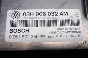 БЛОК УПРАВЛЕНИЯ VW PASSAT 3.6 V6 03h906032am 0261s02356