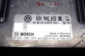 БЛОК УПРАВЛЕНИЯ VW PASSAT 3.6FSI 03h906032bs 0261s02564