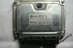 БЛОК УПРАВЛЕНИЯ VW PASSAT 8e0907401t 0281011444 +PIN