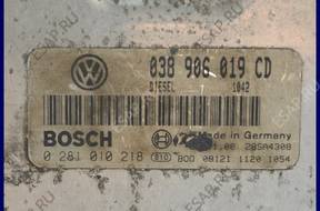 БЛОК УПРАВЛЕНИЯ VW PASSAT AUDI A4 0281010218 038906019CD