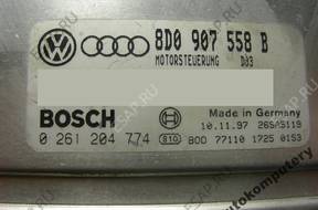 БЛОК УПРАВЛЕНИЯ VW PASSAT / AUDI A4 8d0907558b 0261204774