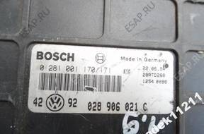 БЛОК УПРАВЛЕНИЯ VW PASSAT B4 1,9TDI 0 281 001 170