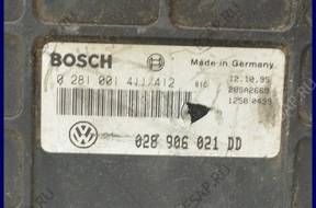 БЛОК УПРАВЛЕНИЯ VW PASSAT B4 1.9 0281001411 028906021DD