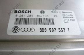 БЛОК УПРАВЛЕНИЯ  VW Passat B5 0261204184/185 8D0907557T