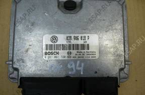 БЛОК УПРАВЛЕНИЯ   VW PASSAT B5 0281001720