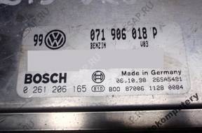 БЛОК УПРАВЛЕНИЯ VW PASSAT B5 071906018p 0261206165 +PIN