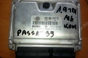 БЛОК УПРАВЛЕНИЯ VW PASSAT B5 1,9 TDI   ДВИГАТЕЛЕМ