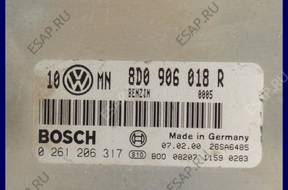 БЛОК УПРАВЛЕНИЯ   VW PASSAT B5 1.8 8D0906018 год,