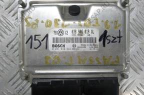 БЛОК УПРАВЛЕНИЯ VW PASSAT B5 1.9   038906019GL