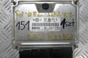 БЛОК УПРАВЛЕНИЯ VW PASSAT B5 1.9   038906019GL