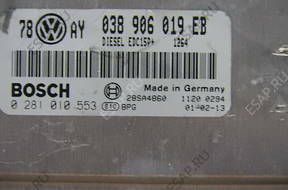 БЛОК УПРАВЛЕНИЯ VW PASSAT B5 1.9 TDI AVB 038906019EB