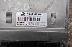 БЛОК УПРАВЛЕНИЯ   VW PASSAT B5 2.0 06B 906 033T