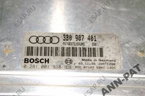 БЛОК УПРАВЛЕНИЯ   VW PASSAT B5 2.5 TDI 3B0907401