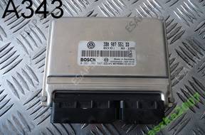 БЛОК УПРАВЛЕНИЯ   VW PASSAT B5 3B0907551DD A343