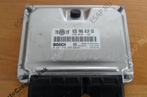 БЛОК УПРАВЛЕНИЯ VW PASSAT B5 FL 1.9 TDI 038906019GS