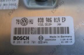 БЛОК УПРАВЛЕНИЯ vw passat b5 fl 1.9 TDI 130KM 038906019EP