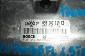 БЛОК УПРАВЛЕНИЯ  VW Passat B5 FL 1.9TDI 130KM 038906019EB