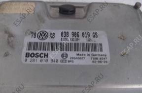 БЛОК УПРАВЛЕНИЯ VW PASSAT B5 FL 1.9TDI 130KM    'GS'