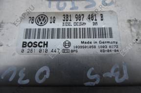 БЛОК УПРАВЛЕНИЯ VW Passat B5 lift 2.5TDI