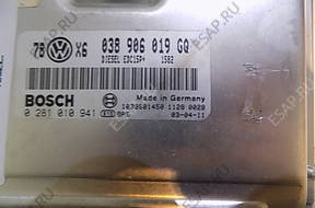 БЛОК УПРАВЛЕНИЯ , VW PASSAT B5 NR:038906019GQ
