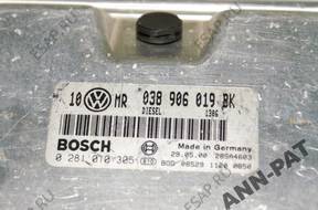 БЛОК УПРАВЛЕНИЯ   VW PASSAT B5 TDI 038906019BK