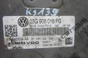 БЛОК УПРАВЛЕНИЯ vw passat b6 03G906018FG   ДВИГАТЕЛЬ