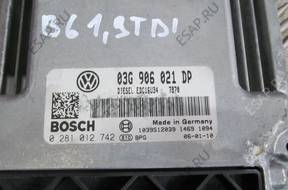 БЛОК УПРАВЛЕНИЯ VW PASSAT B6 07 1.9 TDI   ДВИГАТЕЛЕМ