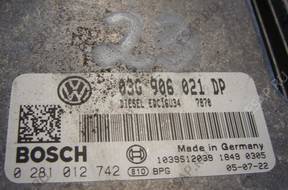 БЛОК УПРАВЛЕНИЯ   VW PASSAT B6 1.9 0 281 012 742