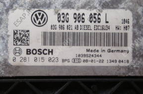 БЛОК УПРАВЛЕНИЯ VW PASSAT B6 1.9TDI 0281015023 03G906056L
