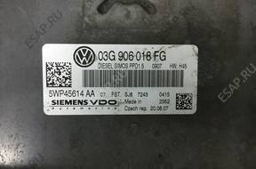 БЛОК УПРАВЛЕНИЯ VW PASSAT B6 2.0   03G906018FG