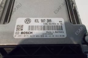 БЛОК УПРАВЛЕНИЯ VW PASSAT B6 2.0 TDI    03L907309