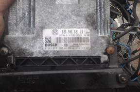 БЛОК УПРАВЛЕНИЯ VW Passat B6 2005-2010   ДВИГАТЕЛЕМ