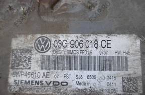 БЛОК УПРАВЛЕНИЯ VW Passat B6 2.0TDI 018CE