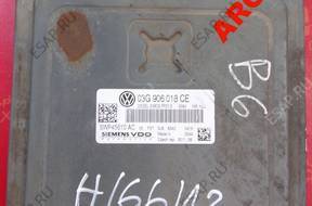 БЛОК УПРАВЛЕНИЯ   VW Passat B6 2.0TDI 03G906018CE