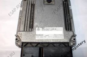 БЛОК УПРАВЛЕНИЯ VW PASSAT B6 3c0907115g 0261s02112 +PIN