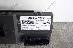 БЛОК УПРАВЛЕНИЯ VW PASSAT B8   ЗАСЛОНКИ 5Q0959107C