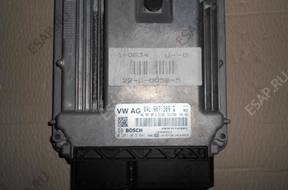 БЛОК УПРАВЛЕНИЯ VW PASSAT   ДВИГАТЕЛЕМ 04L907309G