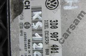 БЛОК УПРАВЛЕНИЯ VW PHAETON 3.0 tdi 3d0907401