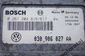 БЛОК УПРАВЛЕНИЯ VW POLO 0261204616/617 030906027AA