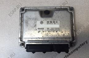 БЛОК УПРАВЛЕНИЯ VW POLO 030906032ce 0261207184 + PIN