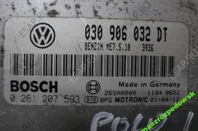 БЛОК УПРАВЛЕНИЯ   VW POLO 030906032DT 0261207593
