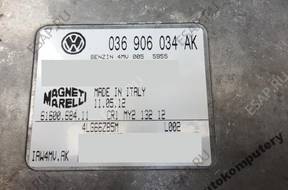БЛОК УПРАВЛЕНИЯ VW POLO 036906034ak iaw4mv.ak + PIN