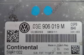 БЛОК УПРАВЛЕНИЯ VW Polo   03E906019M