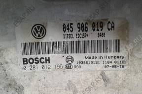 БЛОК УПРАВЛЕНИЯ    VW POLO 1,4TDI 045 906 019 CA