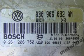БЛОК УПРАВЛЕНИЯ VW POLO 1.0 0261206750 030906032AM