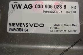 БЛОК УПРАВЛЕНИЯ VW POLO 1.2 03d906023b 5wp4050404 БЕЗ КОДА