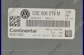 БЛОК УПРАВЛЕНИЯ   VW POLO 1.2 03E906019M 5WA11002
