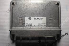 БЛОК УПРАВЛЕНИЯ VW POLO 1.2 03e906033l 5wp40194 БЕЗ КОДА